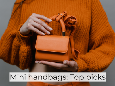 Small handbags for women : Mini handbags - Times of India (October, 2023)