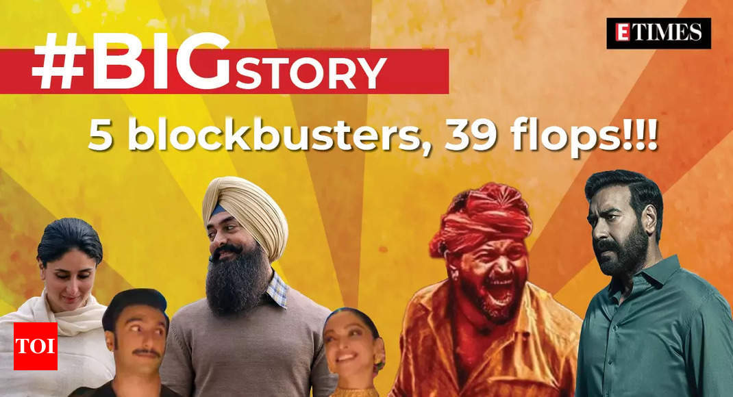 5 blockbusters, 2 hits, 39 flops! Was 2022 the worst year in the history of  Bollywood? - #BigStory | Hindi Movie News - Times of India