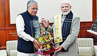 Covid the key topic as Pinarayi meets Modi