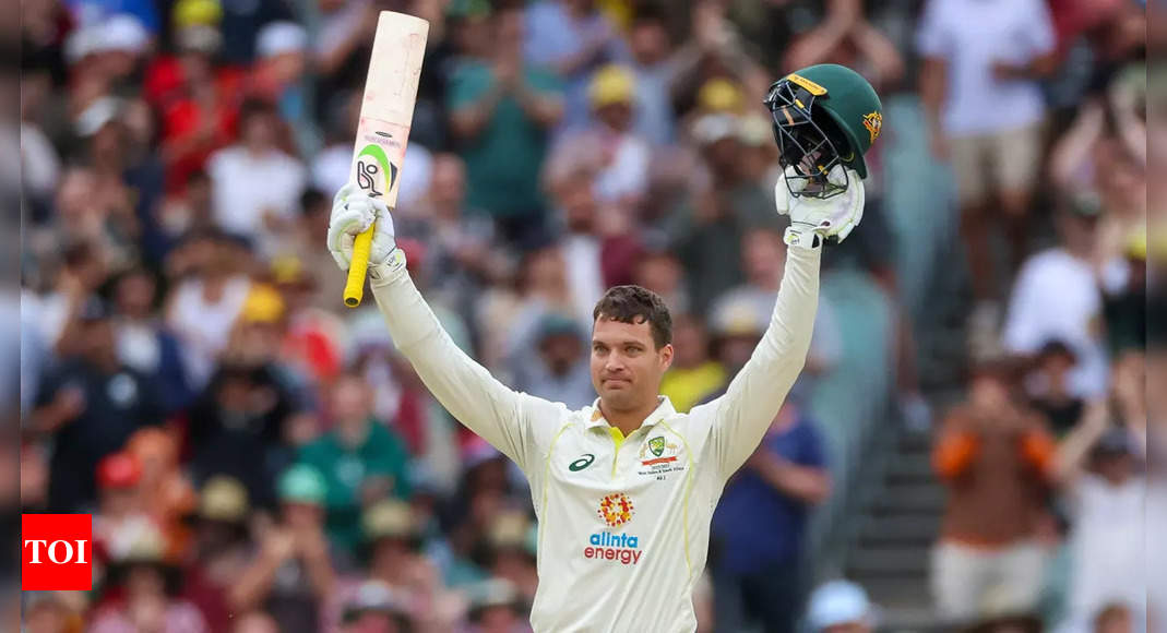 Alex Carey ton puts Australia in box seat in second Test | Cricket News – Times of India