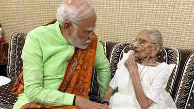 PM Narendra Modi meets ailing mother in Ahmedabad hospital, doctors say condition stable: Key points