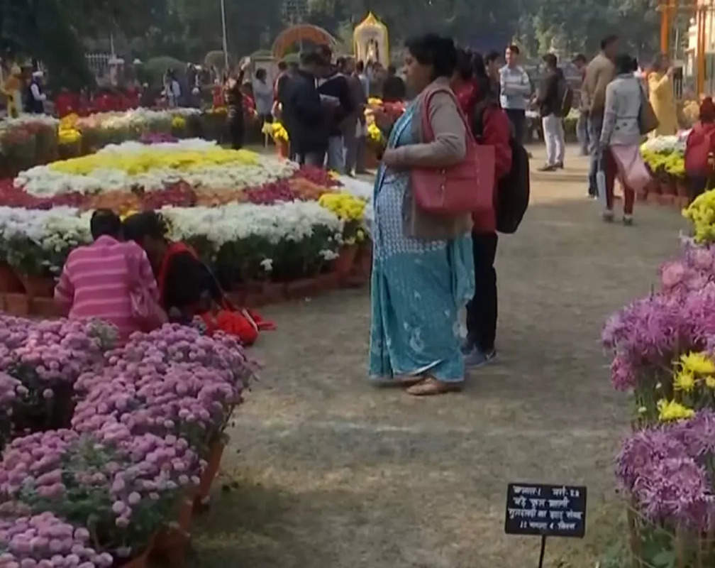 
Flower exhibition marks Malviya’s birth anniversary celebration
