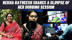 Rekha Ratheesh on her first dubbing experience Late artist Anandavalli held me in her arms in the studio