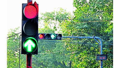 New traffic signals across sevenplaces in Jamshedpur in new year