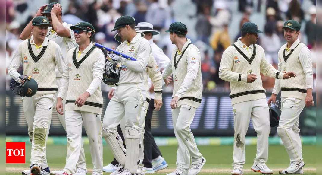 Aus vs SA 2nd Test: Australia thrash South Africa by innings and 182 runs to seal series | Cricket News – Times of India