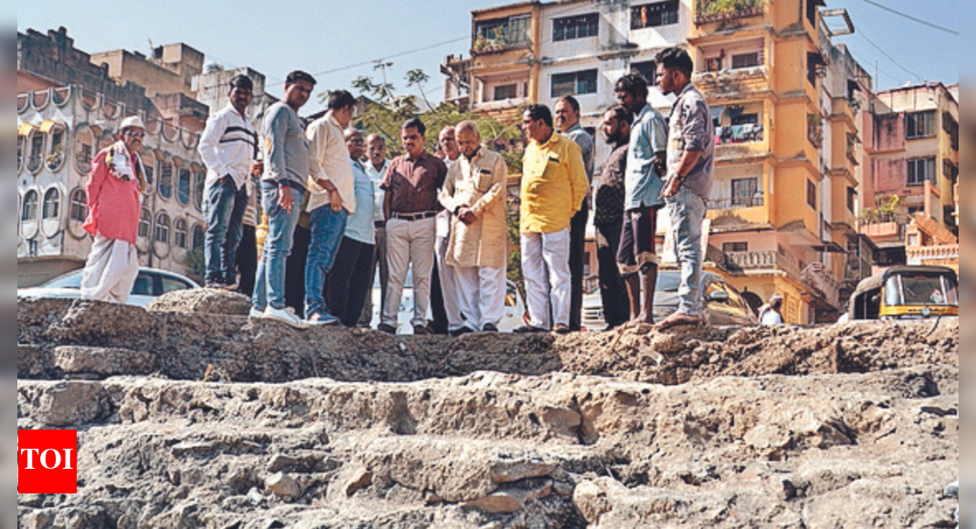 Damaged Temple Walls, Steps At Godaghat To Be Restored Nashik News