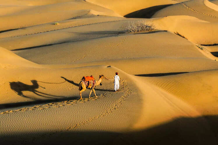 Helicopter ride in Jaisalmer