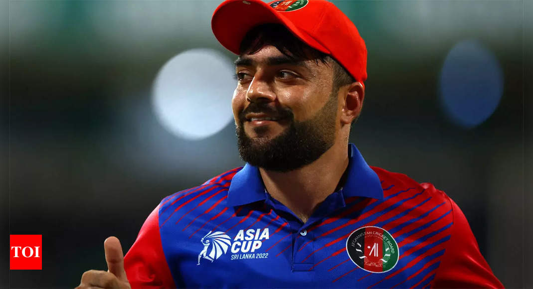 Rashid Khan Named Afghanistans T20 Captain Cricket News Times Of India 2280