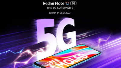 Redmi Note 12 5G receives a price cut in India - Times of India