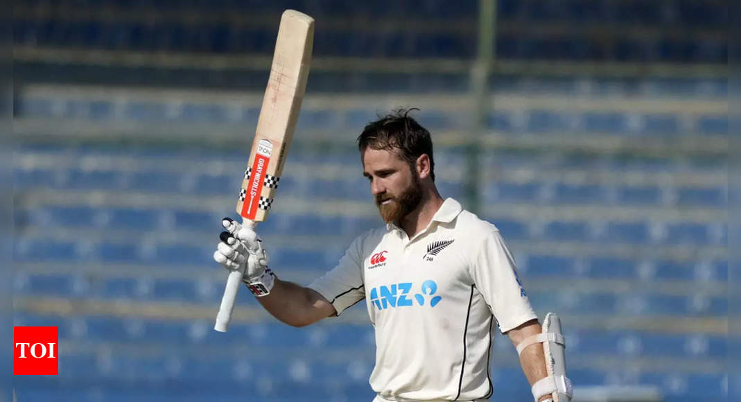 1st Test: Williamson double hundred puts New Zealand in charge against Pakistan | Cricket News – Times of India