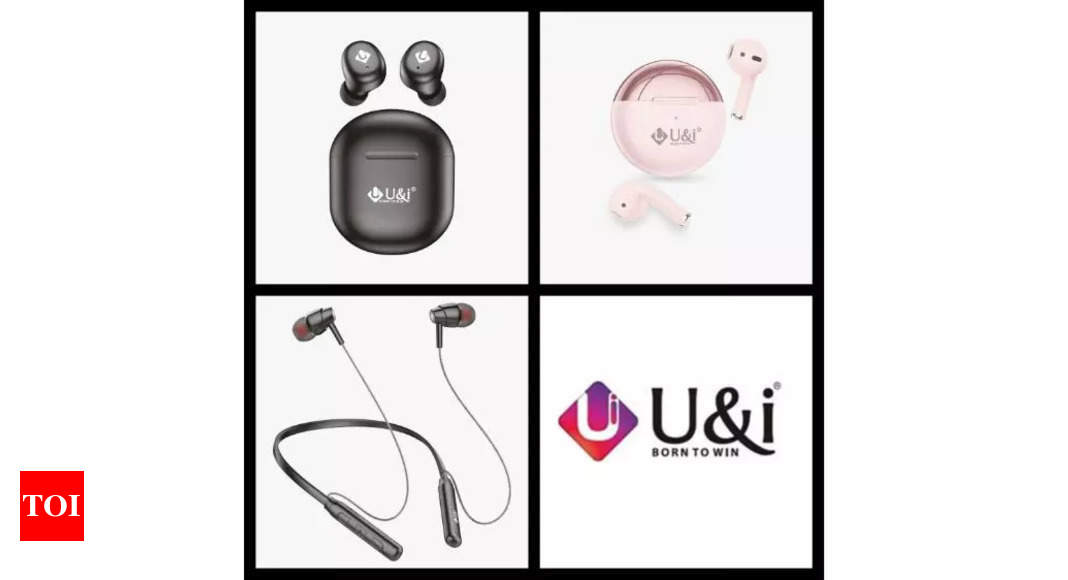 U&i TWS earbuds and neckbands launched in India: Price, features and more – Times of India