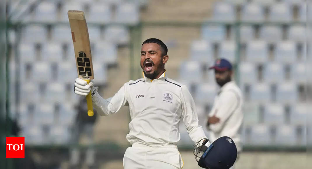 Ranji Trophy: Gutsy Pradosh scores ton as Tamil Nadu eye outright win against Delhi | Cricket News – Times of India