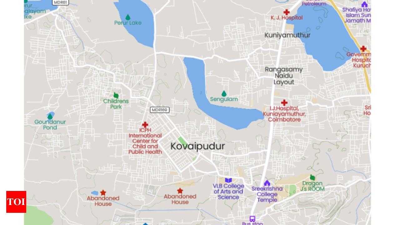map - Picture of Nalanda Inn, Palakkad - Tripadvisor