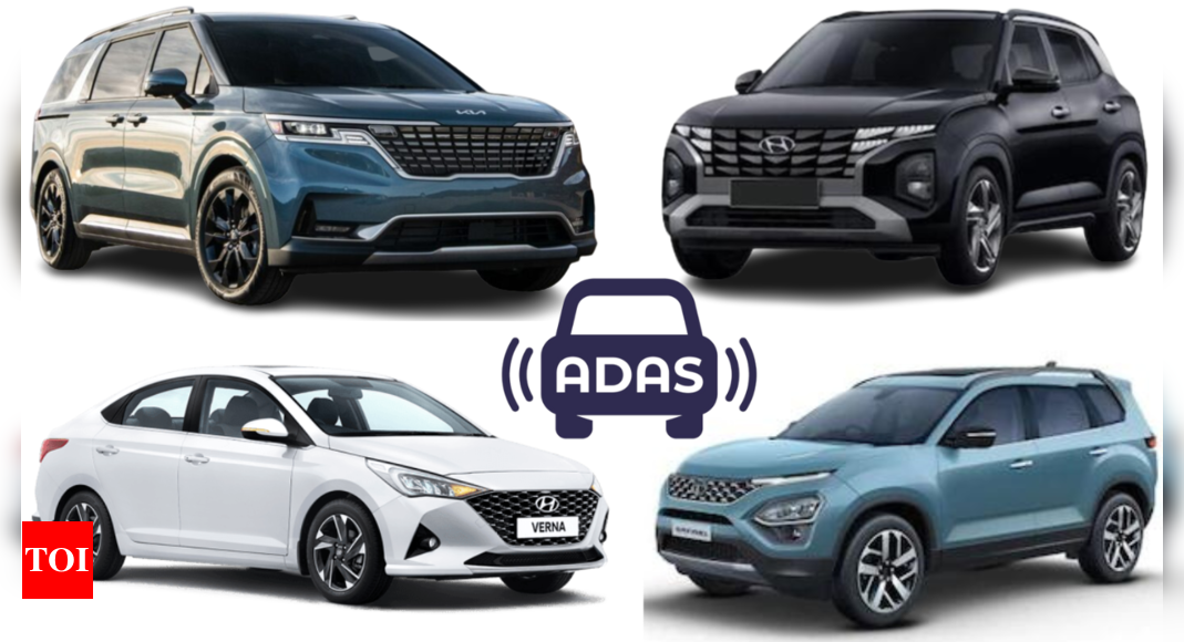 Top 6 cars in 2023 with ADAS under 20 lakhs Times of India