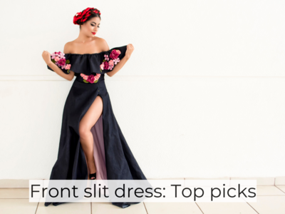 Front slit dress: Top picks (April, 2024)