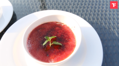 Watch: How to make Strawberry and Beet Cr&egrave;me Brule