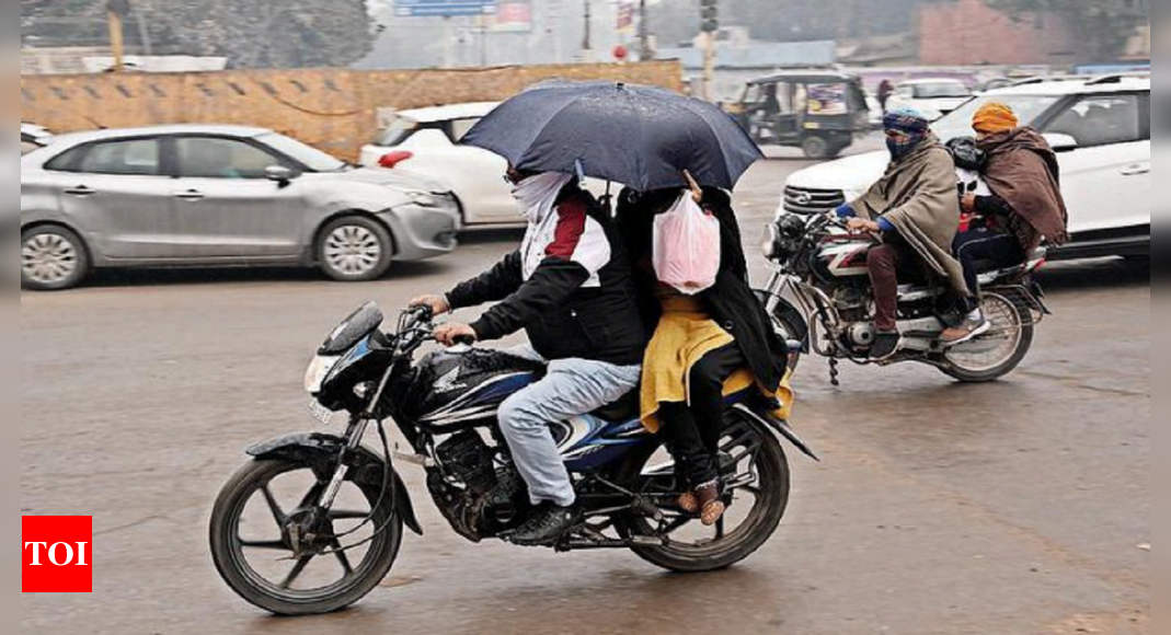 लुधियाना में 1 मिलीमीटर बारिश से अधिकतम तापमान में 4 डिग्री की गिरावट |  लुधियाना समाचार – टाइम्स ऑफ इंडिया