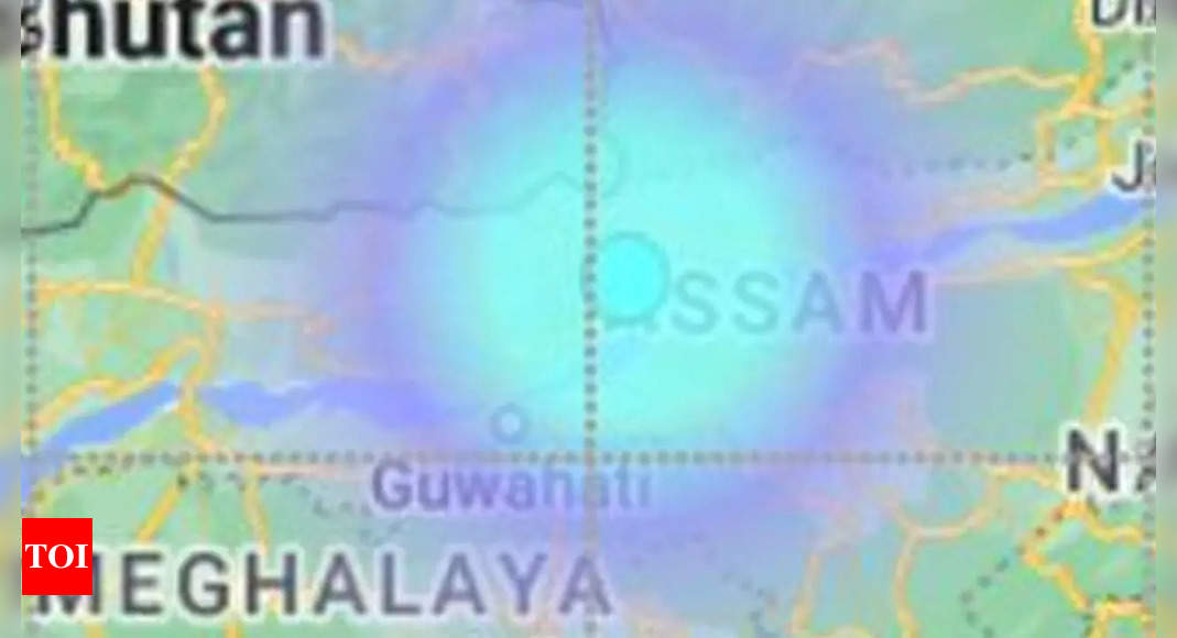 कम तीव्रता के भूकंप से दहल उठा असम |  गुवाहाटी समाचार – टाइम्स ऑफ इंडिया