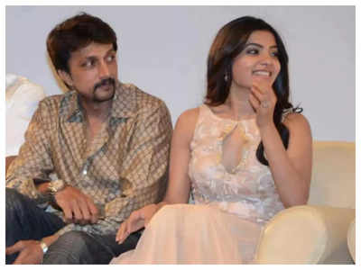 Kiccha Sudeep reminiscences the shooting experience of working with Samantha in 'Eega'