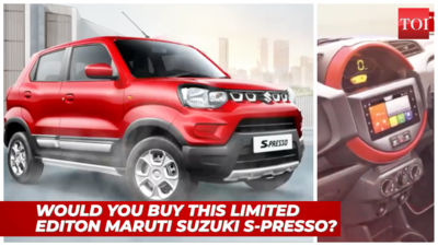 Maruti Suzuki unveils S-Presso Xtra limited edition: New cladding, front grille and more