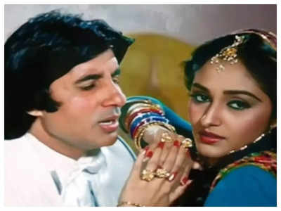 Jaya Prada recounts how Big B shot an entire song with a bleeding hand |  Hindi Movie News - Times of India