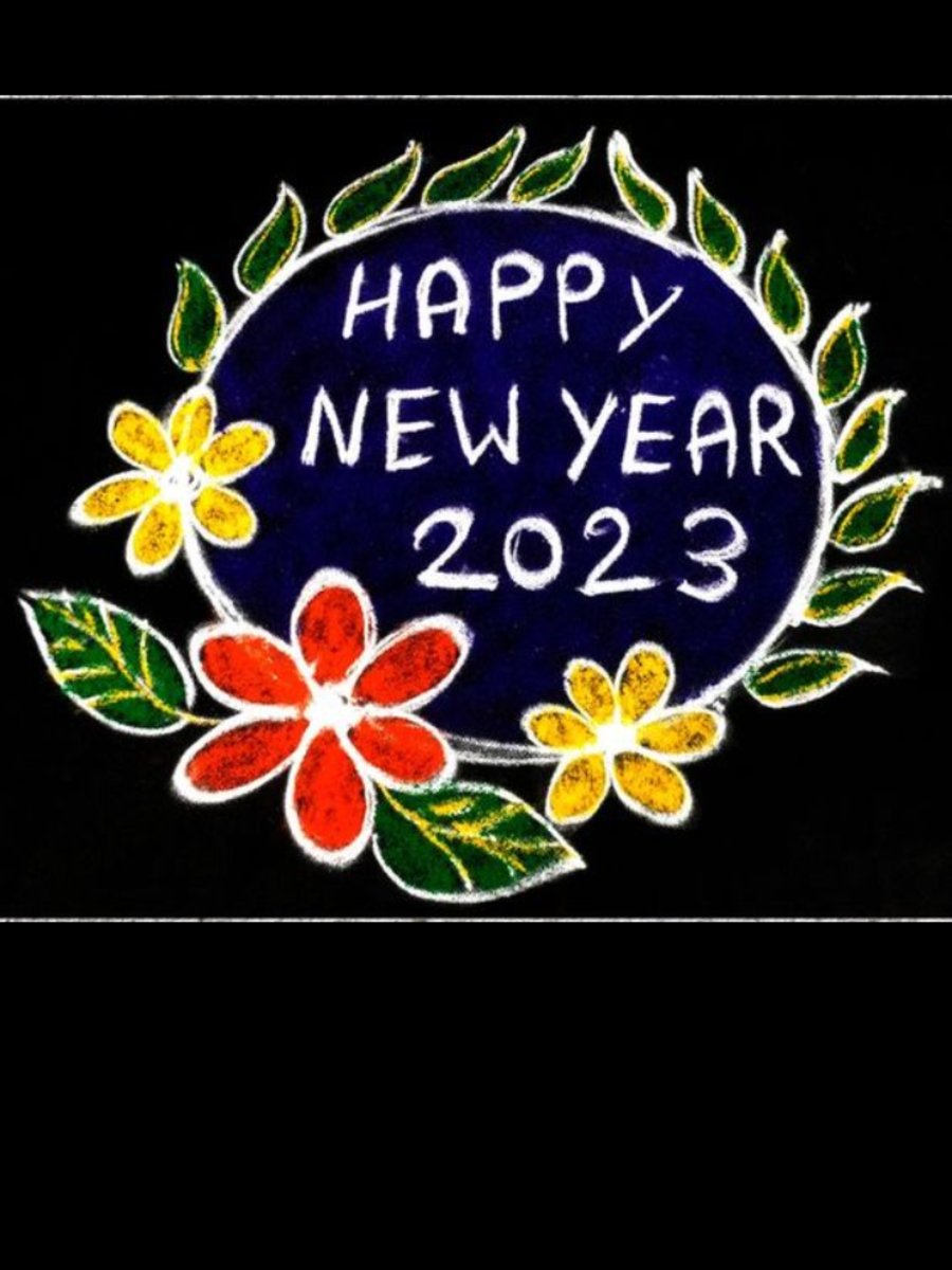 new year muggulu 2024 side designs