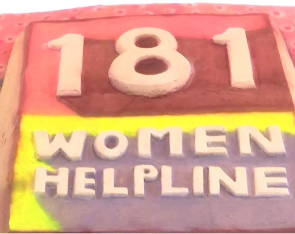 
Sand sculpture at Chennai’s Marina Beach to create awareness about women's safety, empowerment
