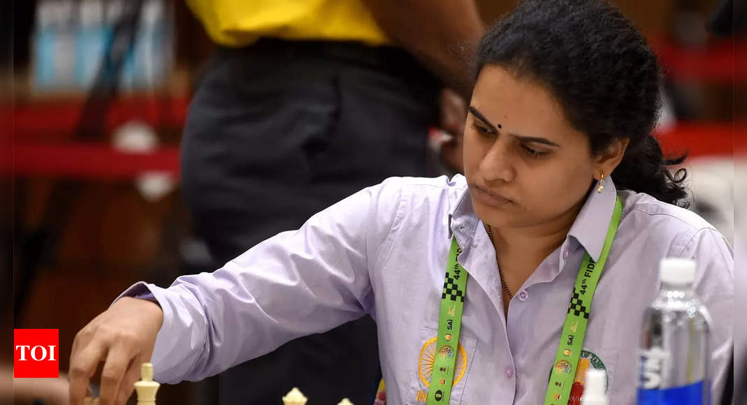 World Blitz Chess Championship: India’s Koneru Humpy wins silver in women’s section | Chess News – Times of India