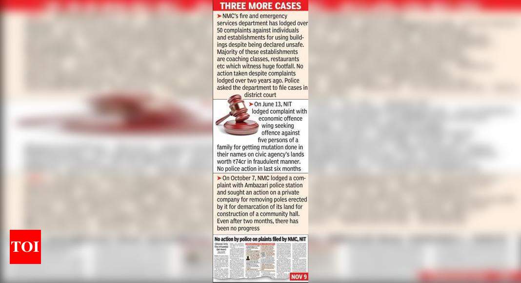 फडणवीस ने एनआईटी, एनएमसी द्वारा पुलिस शिकायतों पर कार्रवाई का वादा किया |  नागपुर समाचार – टाइम्स ऑफ इंडिया