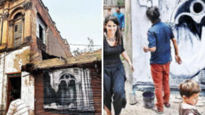 French artist's ode to a building before its demise in Kolkata