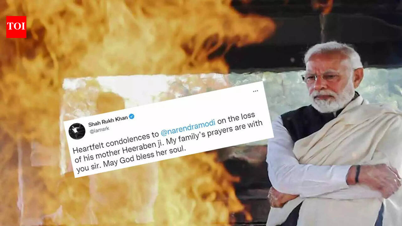 'May God bless her soul...': Shah Rukh Khan expresses his 'heartfelt ...