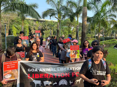 Goa Animal Liberation March held at Panaji