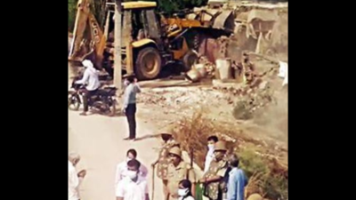Asked to shut down, admin bulldozes 85 tanning units in UP