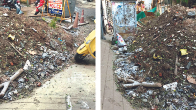 In Chennai, sewage menace keeps over 100 families locked