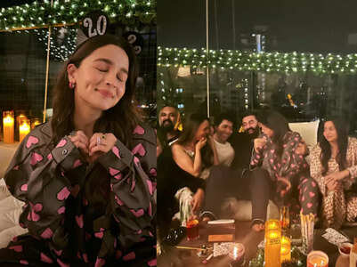 Ranbir Kapoor hosts a pyjama party