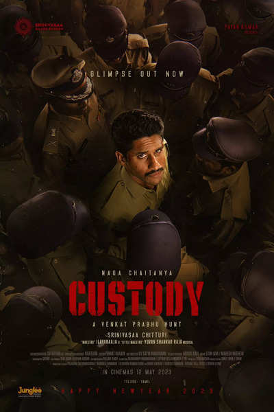 Naga Chaitanya, Venkat Prabhu, and Srinivasaa Chitturi's bilingual film 'Custody' glimpse unleashed...! | Telugu Movie News - Times of India