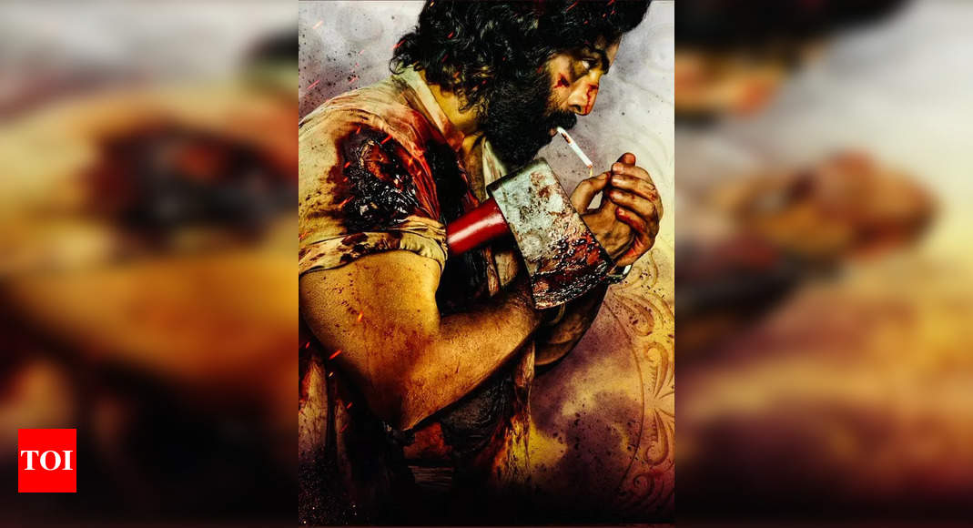 ‘Animal’: Netizens go gaga over Ranbir Kapoor’s deadly look, fans call it ‘insane’ – Times of India