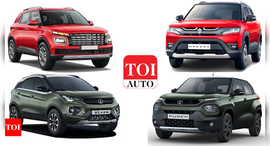 Tata: Top 5 popular SUVs sold in India in 2022: Maruti Brezza to Tata ...