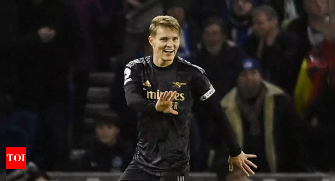 Decisive Odegaard leads from front as Arsenal scale new heights | Football News – Times of India