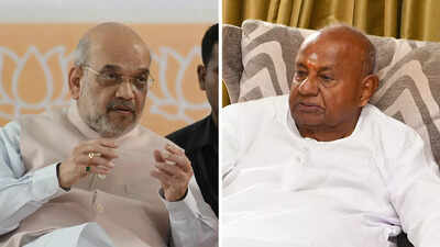 Is JD(S) cosying up to BJP in its battle for survival?