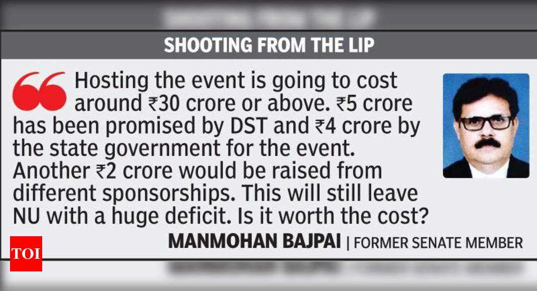 आईएससी खर्चों को पूरा करने के लिए एनयू अपने सामान्य फंड से आहरित करता है  नागपुर समाचार – टाइम्स ऑफ इंडिया