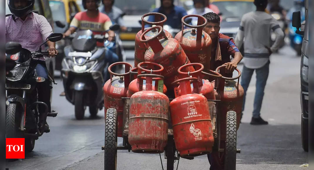 Commercial LPG cylinder price up Rs 25, no change in domestic refill rates | India News