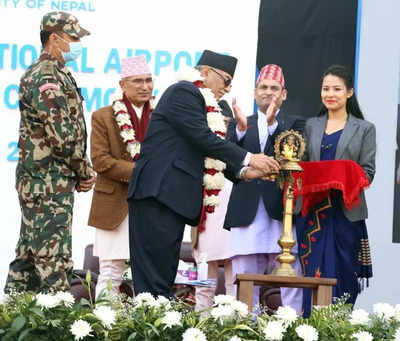 Nepal PM Prachanda inaugurates Pokhara airport built with Chinese assistance
