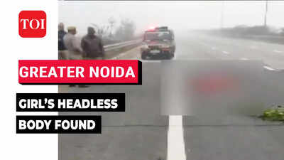 Shocking: Girl's dead body found with head crushed on Eastern Peripheral Highway in Greater Noida