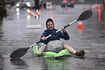 Heavy rain, snowfall lash California; see pictures