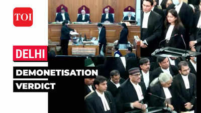Supreme Court upholds demonetisation, rejects pleas challenging Govt's 2016 decision