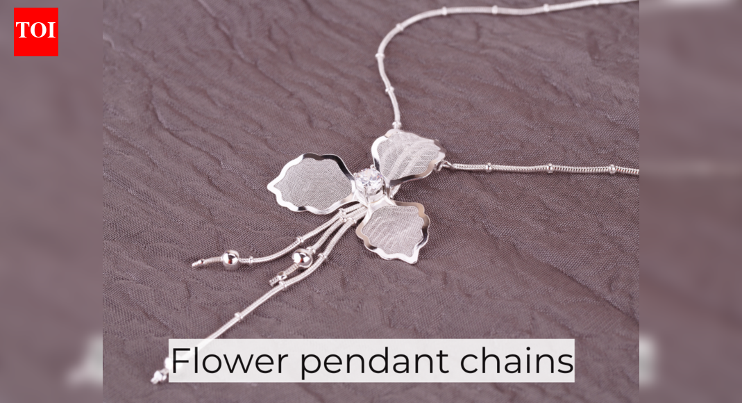 Flower pendant chains: Top picks - The Times Reviews (January, 2026)