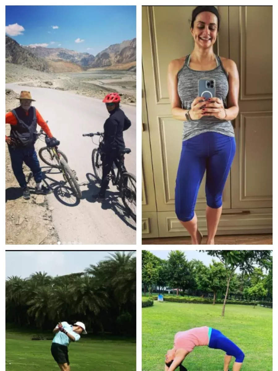 Birthday Girl Gul Panag's fitness looks