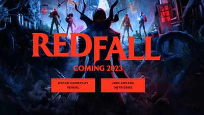 2023 Xbox Series X / S Game Pass Print Ad/Poster REDFALL Promo Video Game  Art