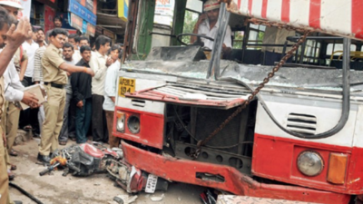 RTC buses run amok on Hyderabad roads